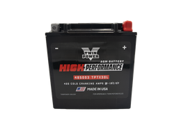 Twin Power YIX-30L High Performance Battery Replaces H-D 66010-97A Made in USA