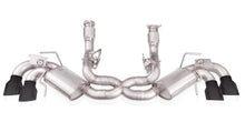 Load image into Gallery viewer, Stainless Works 20-21 Chevrolet Corvette C8 6.2L Redline Cat-Back Exhaust w/ Matte Black Tips