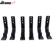 Load image into Gallery viewer, 2004-2014 Nissan Titan Black Running Board Step Bar Bracket Aluminum