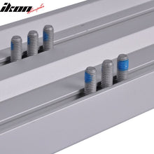 Load image into Gallery viewer, 2004-2014 Nissan Titan Black Grey Running Board Bracket Aluminum