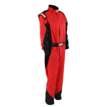 Load image into Gallery viewer, RaceQuip Red Chevron-1 Suit - SFI-1 M Tall