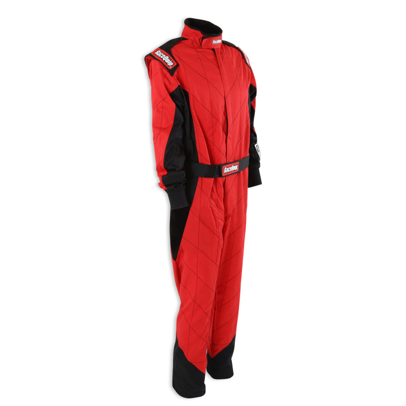 RaceQuip Red Chevron-1 Suit - SFI-1 2XL