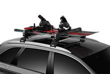 Load image into Gallery viewer, Thule SnowPack Extender Slide-out Ski/Snowboard Rack (Up to 6 Pair Skis/4 Snowboards) - Black