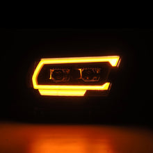 Load image into Gallery viewer, AlphaRex 19-22 Dodge Ram 1500 LUXX LED Proj Headlights Black w/Seq Activation Light/Seq Signal/DRL
