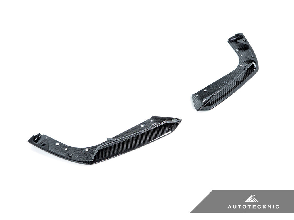 AutoTecknic Performance Dry Carbon Splitter Set - F95 X5M