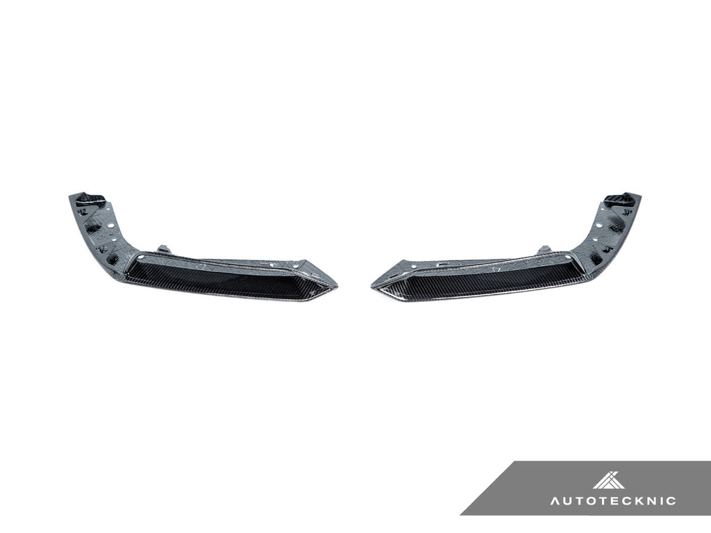AutoTecknic Performance Dry Carbon Splitter Set - F95 X5M