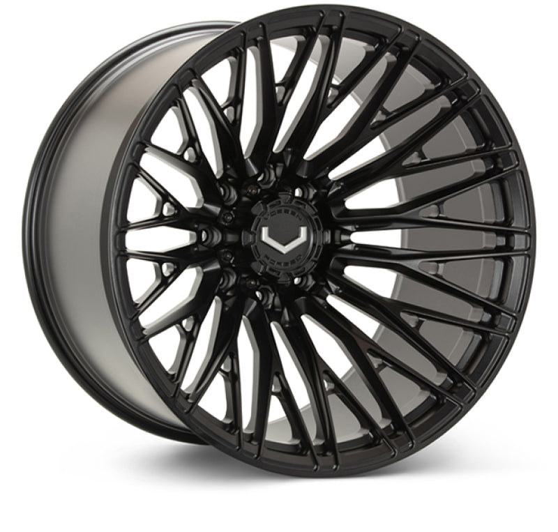Vossen VFX-04 24x14 - 8x180 - ET75 - Mega Deep - 124.3 - Satin Black Wheel