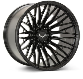 Vossen VFX-04 24x12 - 8x180 - ET44 - Ultra Deep - 124.3 - Satin Black Wheel