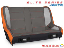 Load image into Gallery viewer, PRP Elite Series Low Back Rear Suspension Bench Seat (36-39In.)