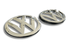 Load image into Gallery viewer, VW Golf 7 - Base, GTI, R - Chrome Emblem Set (2012-2017)