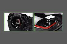 Load image into Gallery viewer, Volkswagen Golf MK6 Red, Silver, and Black Projector with Dynamic Signal LED Headlights (2009 - 2013)