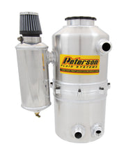 Load image into Gallery viewer, Peterson Fluid Systems Tank Drag 2.3 Gallon -12AN Single Return w/ Catch Can