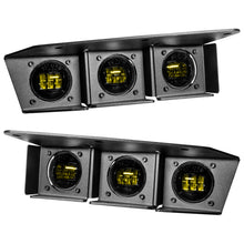Load image into Gallery viewer, ORACLE Lighting 21-22 Ford Bronco Triple LED Fog Light Kit for Steel Bumper - Yellow NO RETURNS
