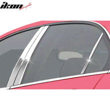 Load image into Gallery viewer, 2005-2012 Acura RL Window Pillar Post Mirror Trim Stainless Steel 6PC