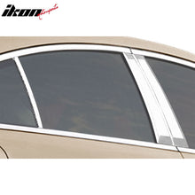 Load image into Gallery viewer, 2009-2014 Acura TL Window Pillar Post Mirror Trim Stainless Steel 6PC