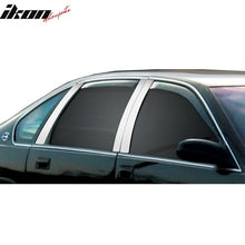 Load image into Gallery viewer, 1991-1996 Chevrolet Caprice Pillar Post Cover Trim Stainless Steel 6PC