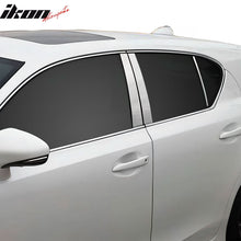 Load image into Gallery viewer, 2011-2016 Lexus CT200h Pillar Post Mirror Trim Stainless Steel 6PCS