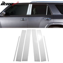 Load image into Gallery viewer, 2010-2022 Toyota 4Runner Pillar Post Mirror Trim Stainless Steel 6PC