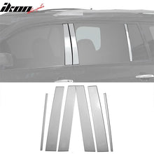 Load image into Gallery viewer, 2008-2013 Toyota Highlander Pillar Posts Trim Stainless Steel 6PCS