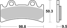 Load image into Gallery viewer, Brembo OE 94-98 Triumph Daytona Super III 900cc Sinter Brake Pad - Front
