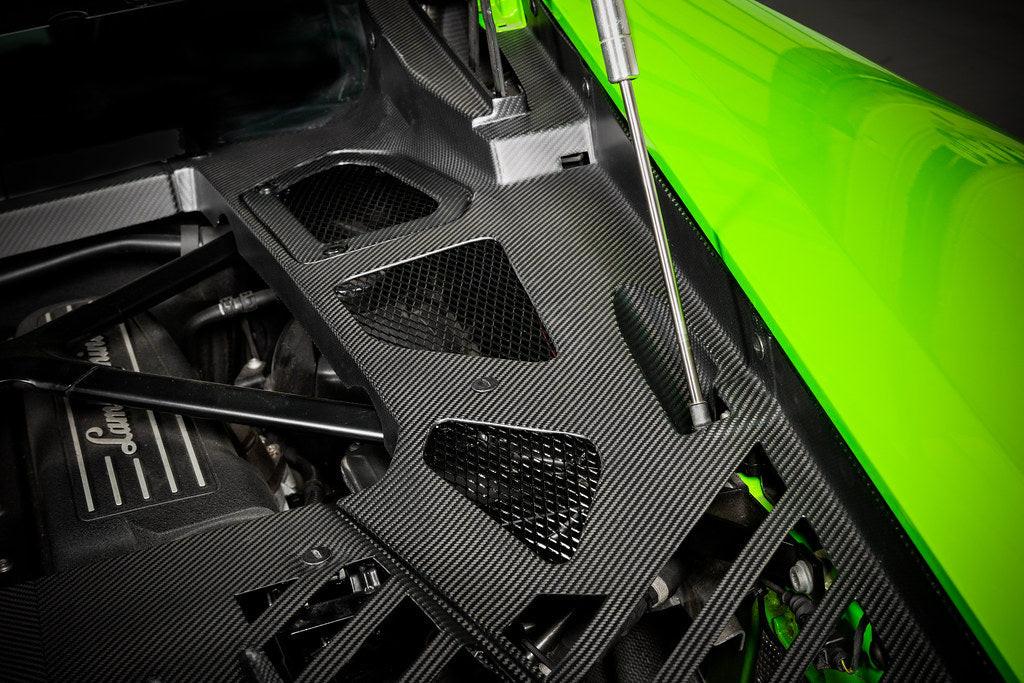 Eventuri Lamborghini Huracan Carbon Engine Cover Set - Satin Finish - EVE-HCN-CFM-ENG - Image 5