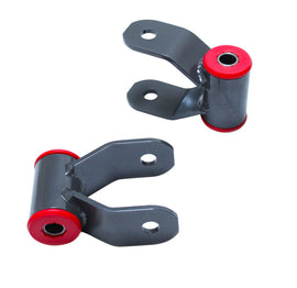 MaxTrac 04-18 Nissan Titan 2WD/4WD 1in Rear Lift Shackles