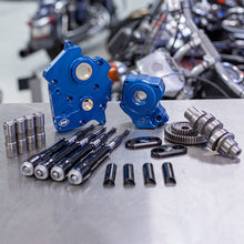 Load image into Gallery viewer, S&amp;S Cycle 2017 M8 Models Gear Drive 465G Cam Chest Kit w/ Blk Pushrod Tubes - Oil Cooled - Incl. VVT