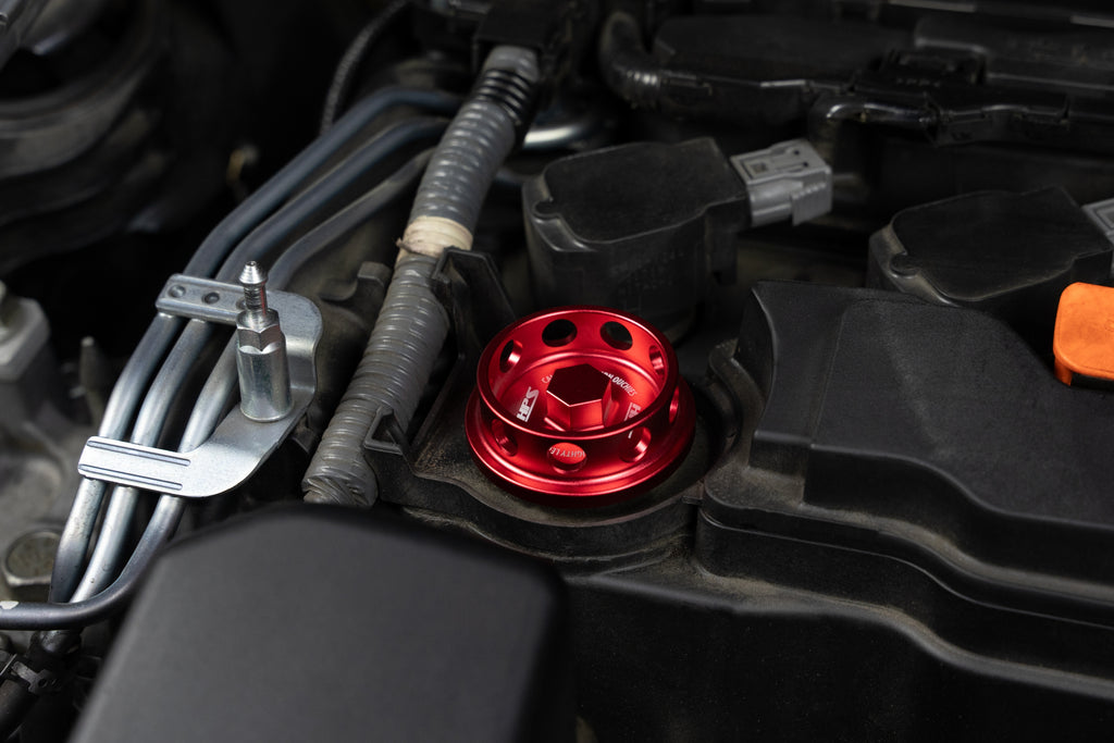 HPS Performance 5269-104R Anodized billet aluminum oil cap