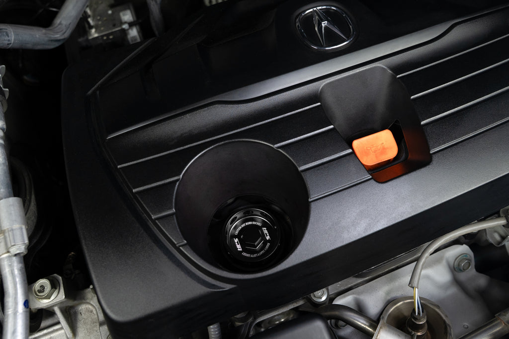 HPS Performance 5269-104WB Anodized billet aluminum oil cap