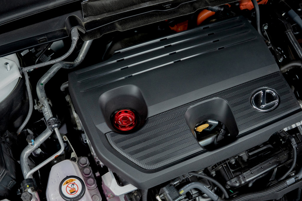 HPS Performance 5269-105R Anodized billet aluminum oil cap