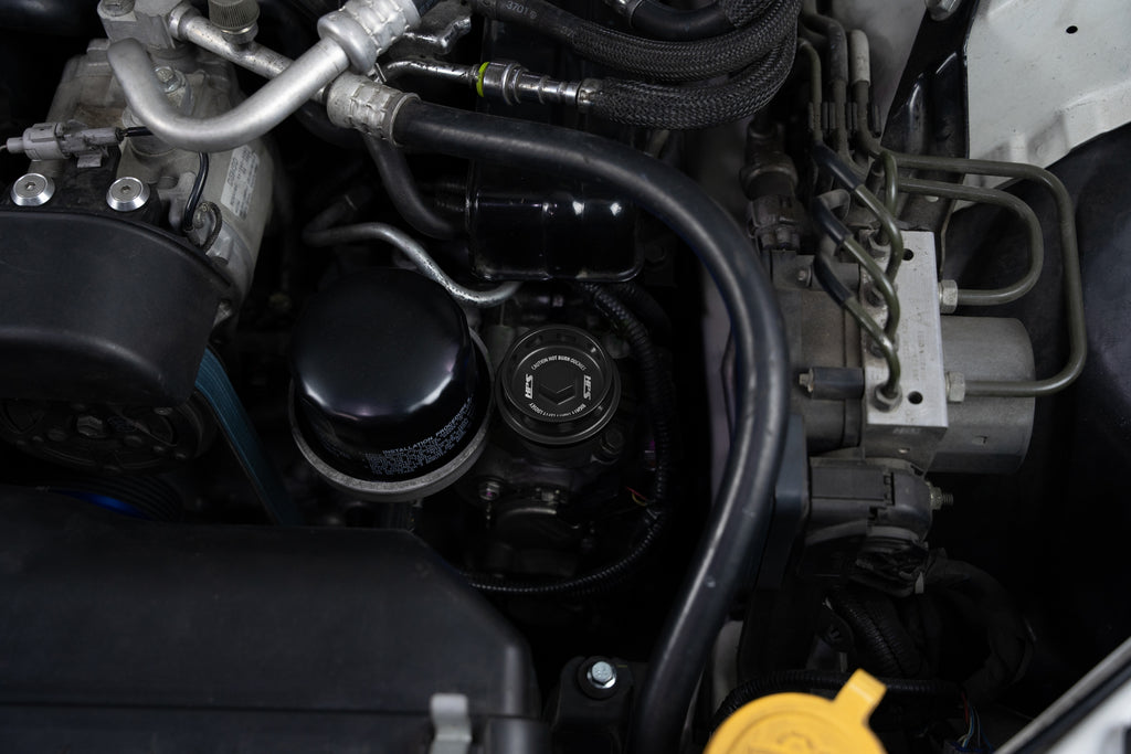 HPS Performance 5269-106WB Anodized billet aluminum oil cap