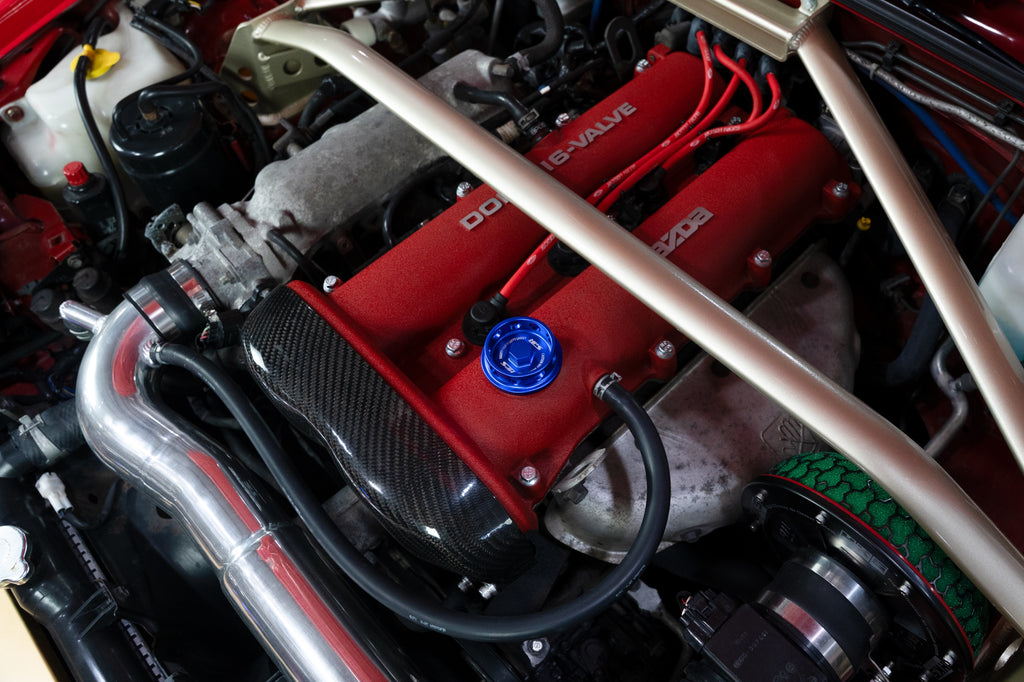 HPS Performance 5269-107BL Anodized billet aluminum oil cap