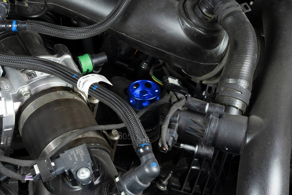 HPS Performance 5269-110BL Anodized billet aluminum twist-lock oil cap