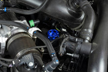 Load image into Gallery viewer, HPS Performance 5269-110BL Anodized billet aluminum twist-lock oil cap