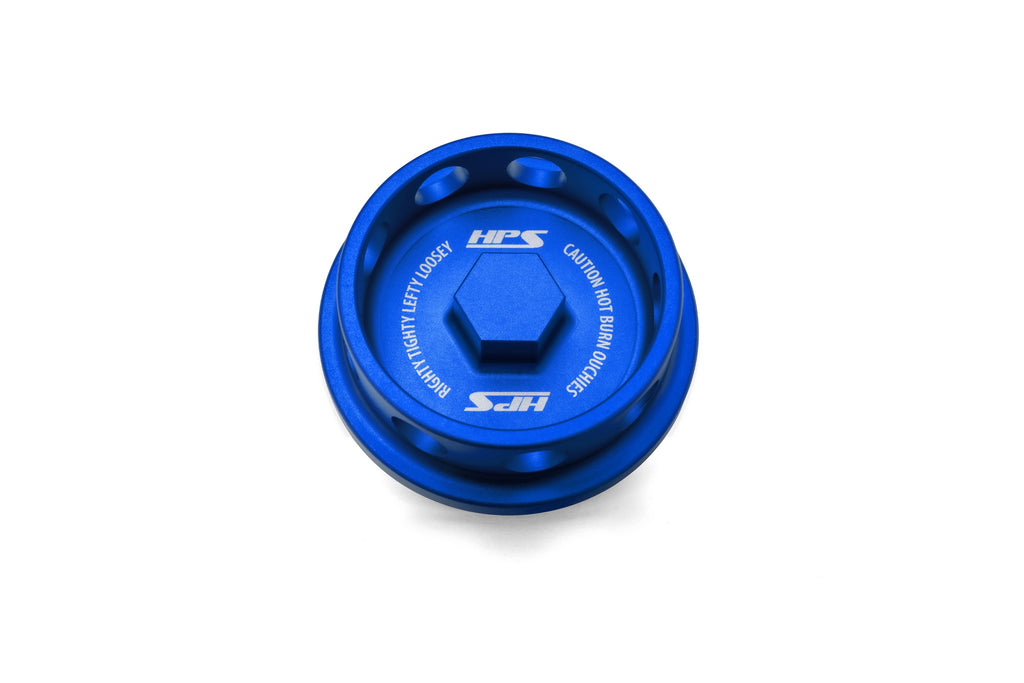 HPS Performance 5269-111BL Anodized billet aluminum twist-lock oil cap