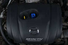 Load image into Gallery viewer, HPS Performance 5269-111BL Anodized billet aluminum twist-lock oil cap