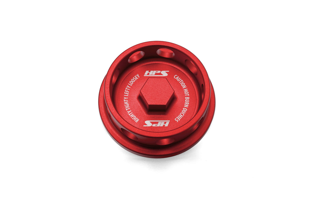 HPS Performance 5269-111R Anodized billet aluminum twist-lock oil cap