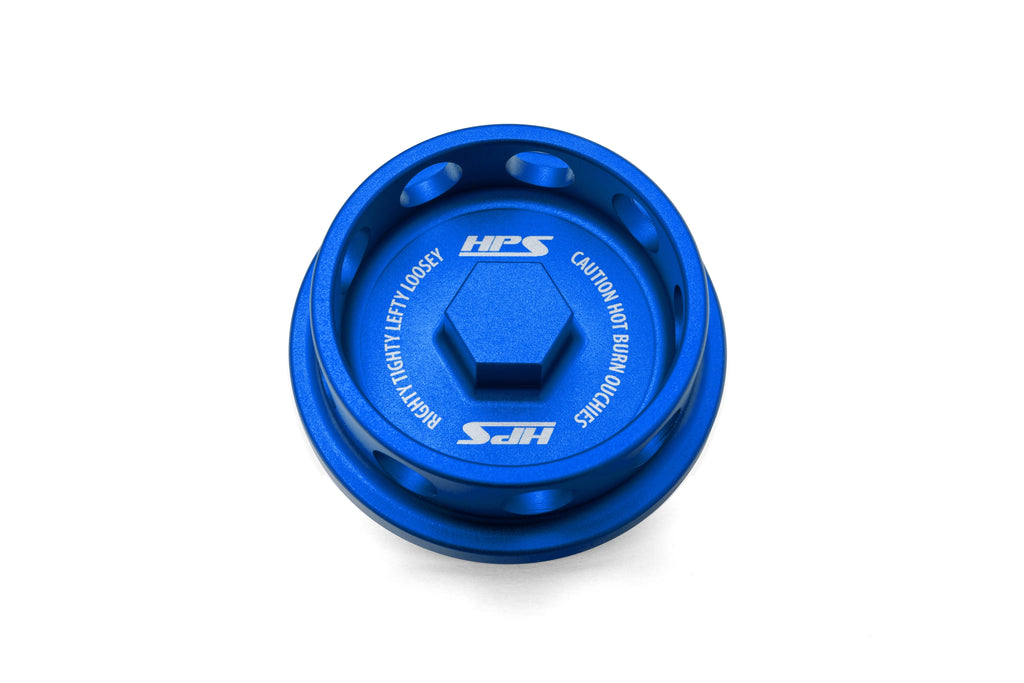 HPS Performance 5269-106BL Anodized billet aluminum oil cap