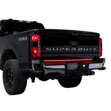 Load image into Gallery viewer, Putco 2024 Ford SuperDuty F-250 60In Direct Fit Red Blade Kit Tailgate Bars w/ LED Taillamps