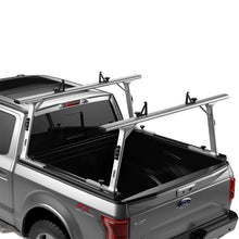Load image into Gallery viewer, Thule TracRac SR Sliding Overhead Truck Rack - Compact (RACK ONLY/Req. SR Base Rails) - Silver