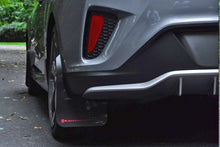Load image into Gallery viewer, Rally Armor 19-21 Hyundai Veloster Turbo R-Spec Black UR Mud Flap w/ White Logo