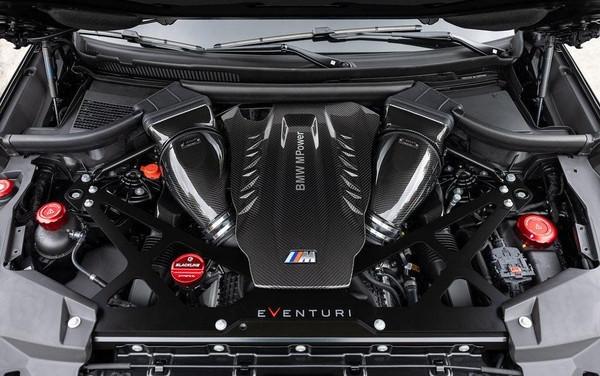 Eventuri F95 X5M / F96 X6M / G09 XM Black Carbon Intake + Engine Cover - EVE-X56M-CF-INT - Image 5