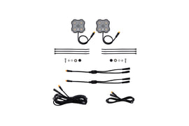 Diode Dyamics Rock Light  -Amber/White - M8 Add-On 2-Pack