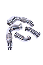 Load image into Gallery viewer, IRL G90 G99 M5 MaxFlow 400 CEL Downpipes