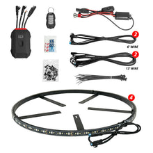 Load image into Gallery viewer, XK Glow XKmax RGBW Wheel Ring Light Kit