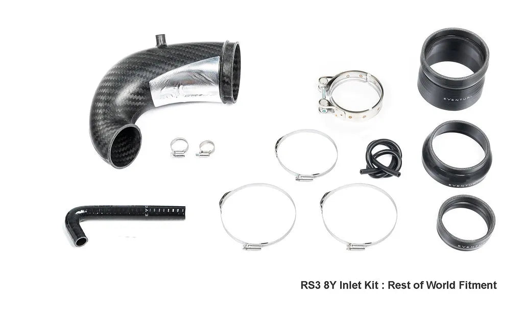 Eventuri 8Y RS3 Carbon Turbo Inlet - LHD - EVE-TRB8Y-LHD-NIL