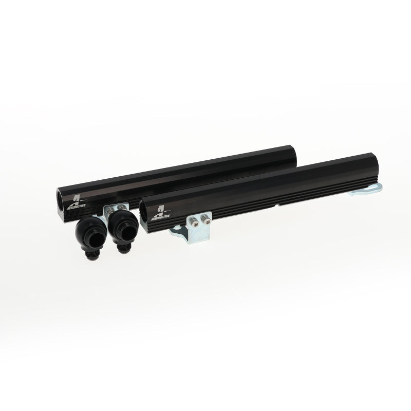 Aeromotive 96-07 GM 3.8L Supercharged L67/L32 Fuel Rails - Black
