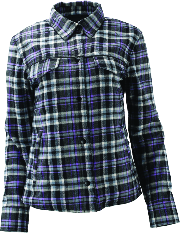 Kuryakyn By River Road Cameo Flannel Moto Shirt Womens - Small