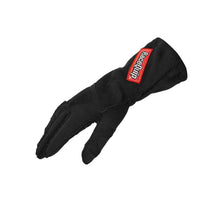 Load image into Gallery viewer, RaceQuip 356 Series 2 Layer Nomex Outseam Race Gloves SFI 3.3 / 5 All Black &amp; Black 2X-Large
