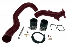 Wehrli 01-04 Chevrolet 6.6L LB7 Duramax 3in Y-Bridge Kit - Gun Metal